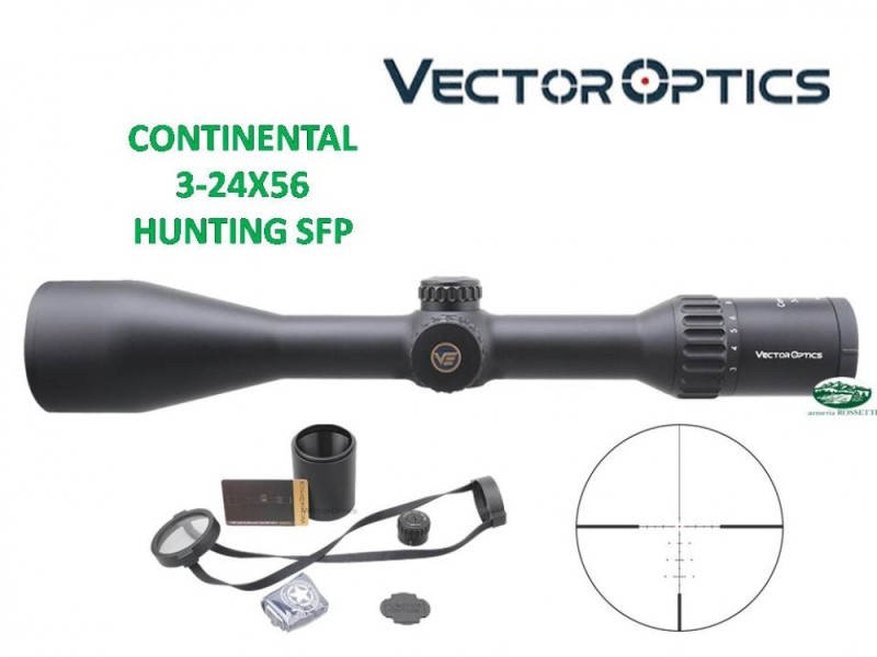 VECTOR OPTICS Continental 3-24x56 Hunting SFP