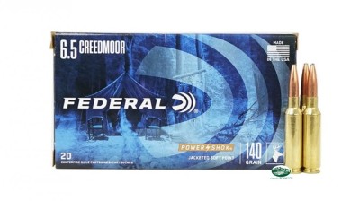 FEDERAL munizioni cal.6,5 creedmore 140 gr. Soft Point 65CRDB