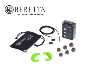 BERETTA Auricolari Mini Headset E2 verde fluo
