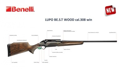 BENELLI LUPO BE.S.T wood cal.308 win