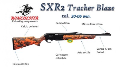 WINCHESTER SXR2 TRACKER BLAZE cal.30-06 win