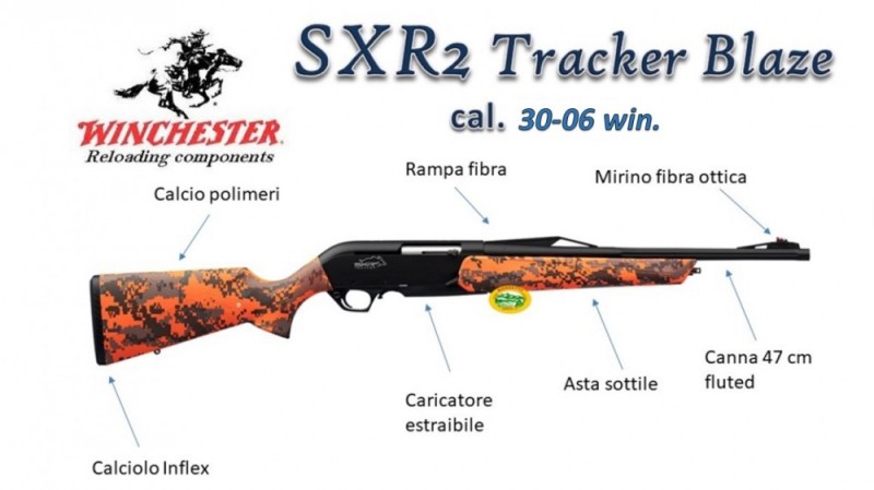 WINCHESTER SXR2 TRACKER BLAZE cal.30-06 win