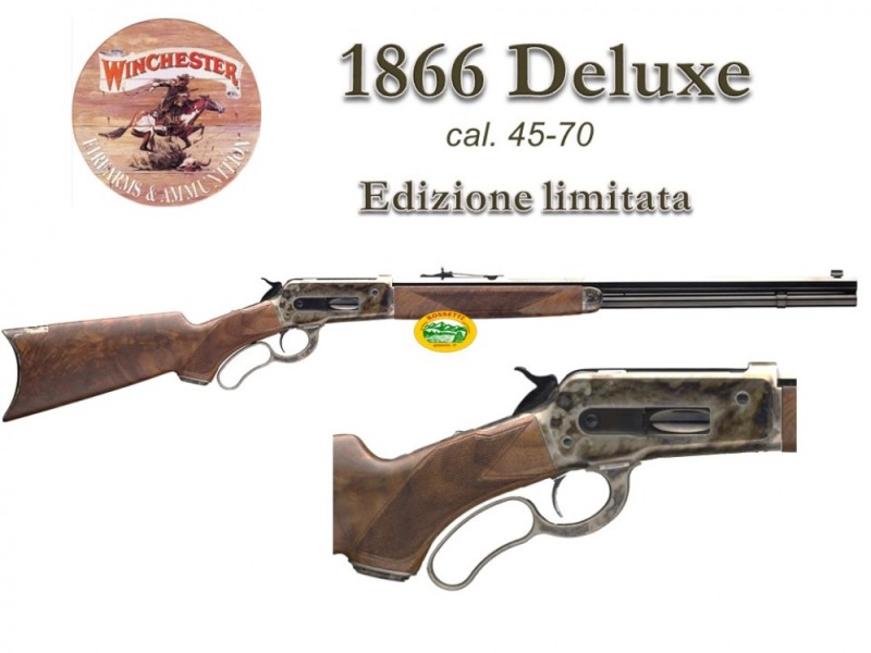 WINCHESTER 1886 DELUXE HARDENED RIFLE cal.45-70 GVT