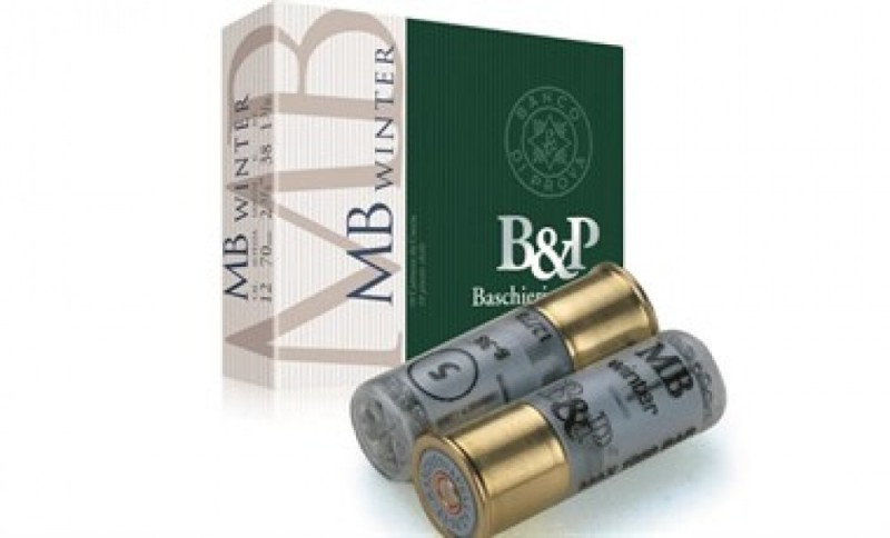 BASCHIERI & P. MB WINTER cal.12 gr.38 pb.5 conf.25 speciale colombaccio