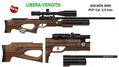 ASELKON Carabina MX9 PCP cal. 5,5 mm