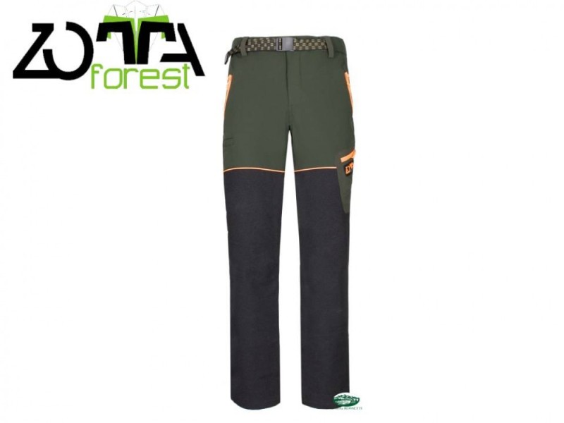 ZOTTA Pantaloni Canada verde arancio