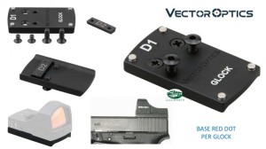 VECTOR OPTICS Base per Glock SCRDM-01