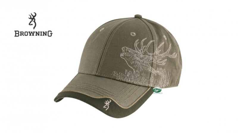 BROWNING Cappello baseball Deer scene verde