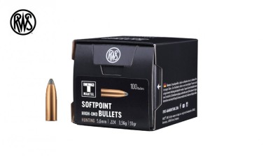 RWS Palle Teimantel cal.5,6mm / 224 55gr - 2145960 conf.100