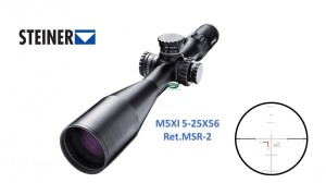 STEINER M5XI 5-25X56 reticolo MSR-2
