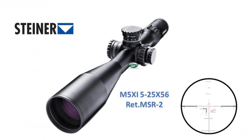 STEINER M5XI 5-25X56 reticolo MSR-2