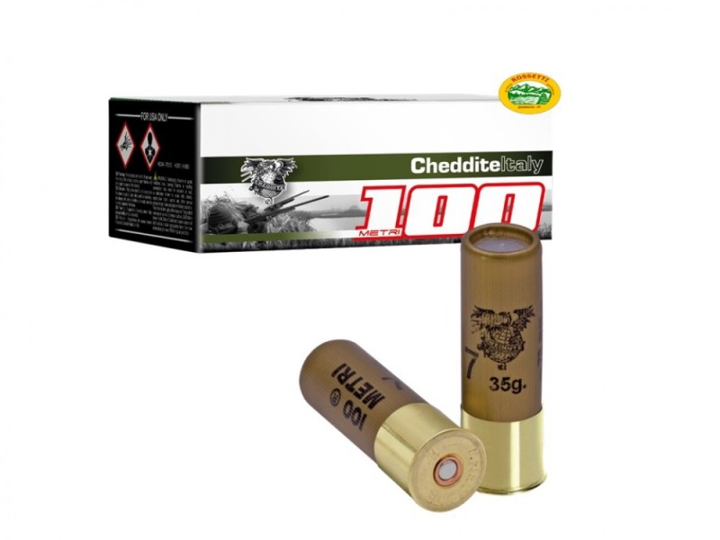 CHEDDITE cartucce 100 METRI cal.12 pb.4