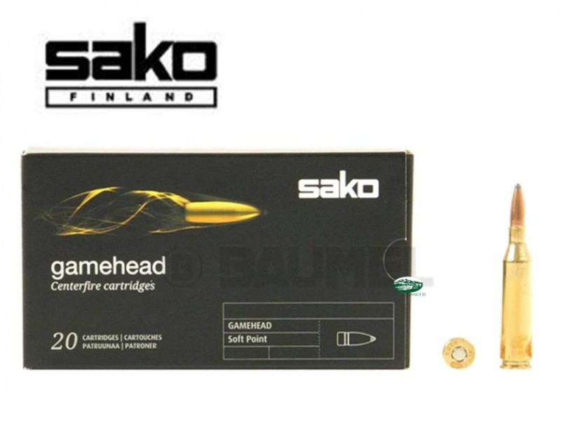 SAKO Munizioni cal. 7x64 Gamehead SP 120gr. 121B