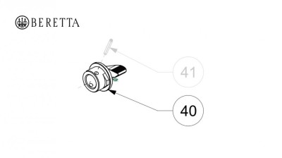 BERETTA Leva destra selettore PMX 