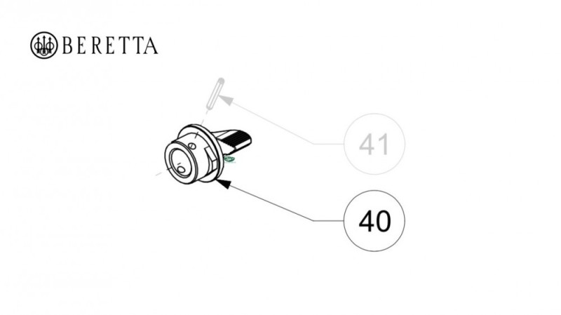 BERETTA Leva destra selettore PMX 