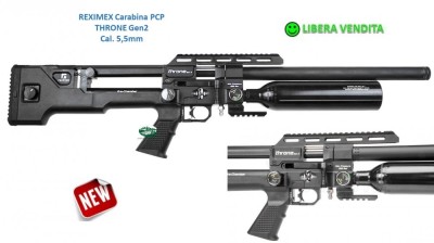 REXIMEX Carabina THRONE Gen2 PCP cal. 5,5 mm