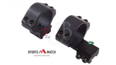 SPORTSMATCH Attacco 2 pz 30 mm medio extend X11