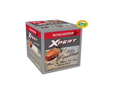 WINCHESTER cartucce XPERT Steel cal.410 gr.11 p.6 made in U.S.A. senza piombo