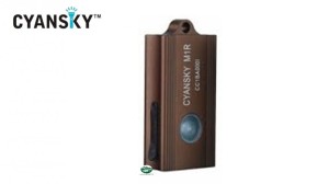 CYANSKY Torcia mini portachiavi 200 lumens