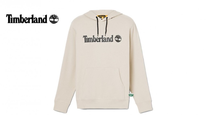 TIMBERLAND Felpa con cappuccio colore corda