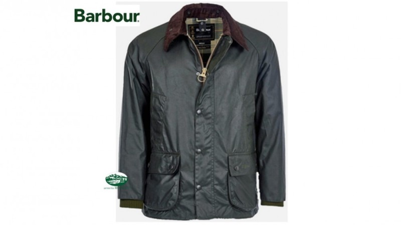 BARBOUR Giacca Bedale Wax colore sage