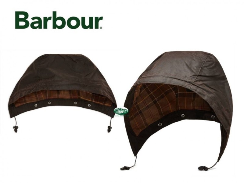BARBOUR Cappuccio cerato universale marrone