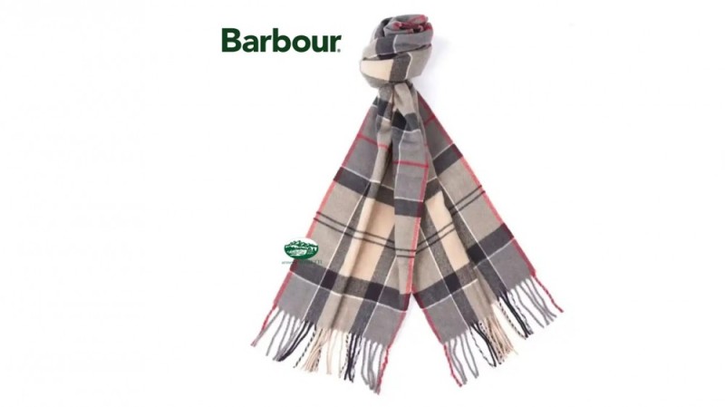 BARBOUR Sciarpa unisex tartan TN31
