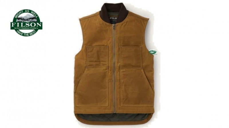 FILSON Gilet tin cloth insulated 20172090