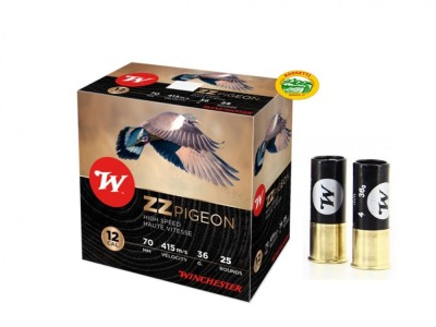 WINCHESTER cartucce ZZ PIGEON cal.12 gr.36 pb.7 speciale colombaccio