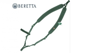 BERETTA Cinghia imbottita a zaino porta fucile o carabina verde SL211