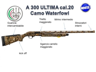 BERETTA A300 ULTIMA CAMO cal.20 canna 71 cm