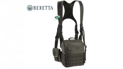 BERETTA Harness porta binocolo / accessori BS492 verde