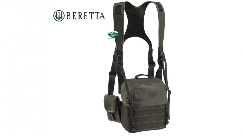 BERETTA Harness porta binocolo / accessori BS492 verde