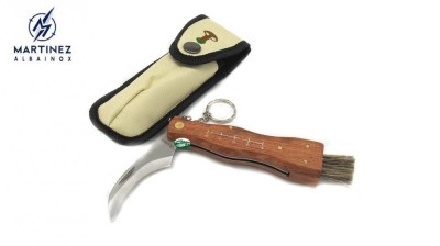 ALBAINOX Coltello Martinez coglifunghi legno