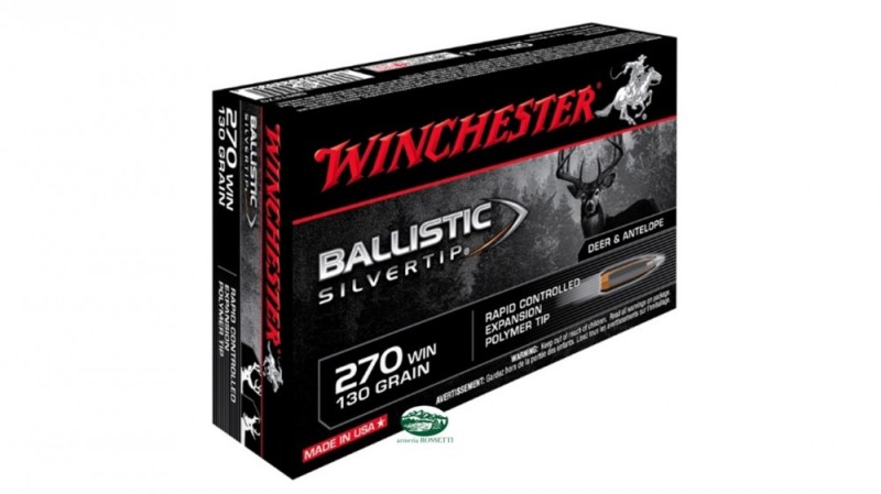 WINCHESTER munizioni cal.270 WIN BALLISTIC SILVERTIP 130gr.
