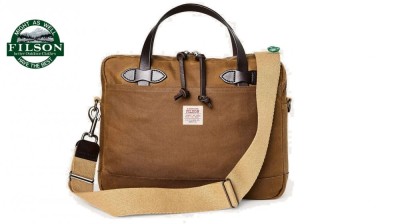 FILSON Borsa tin cloth briefcase compact