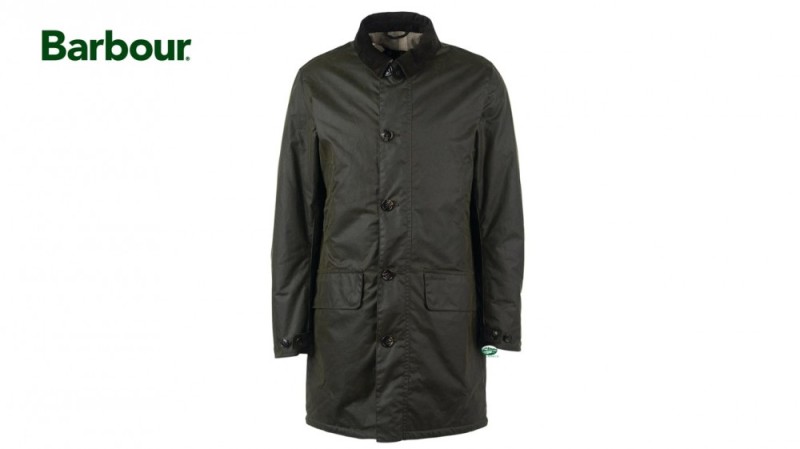 BARBOUR Giacca Mac wax verde forest
