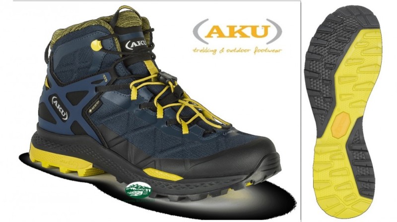 AKU Scarpa Rocket Mid GTX blu