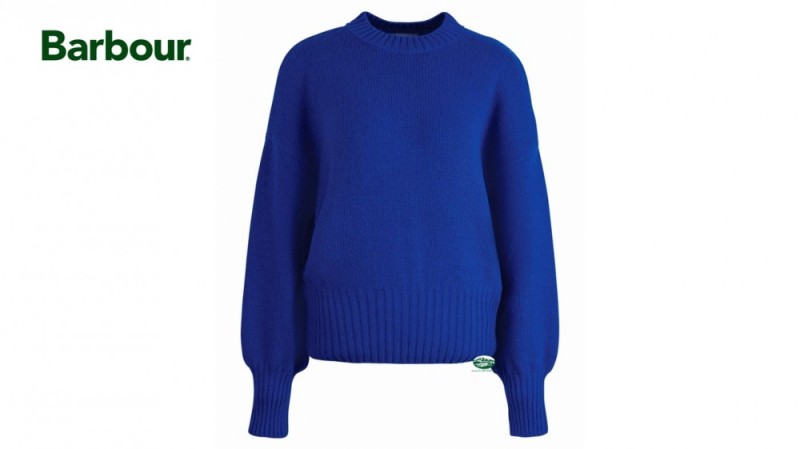 BARBOUR Maglia donna Angelina azzurro