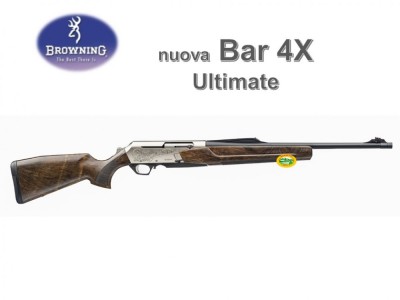 BROWNING BAR 4X ULTIMATE con calcio Bavarian cal.308 win