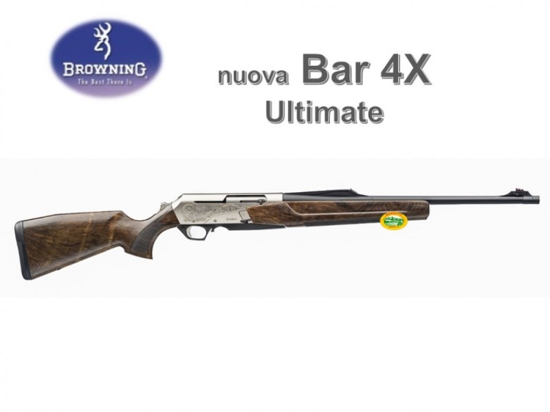 BROWNING BAR 4X ULTIMATE con calcio Bavarian cal.308 win