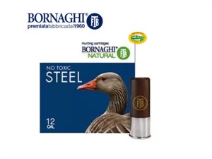 BORNAGHI cartucce STEEL 34 cal.12 gr.34 p.1 senza piombo