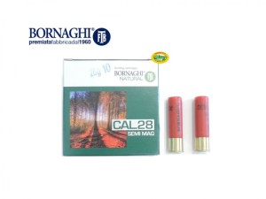 BORNAGHI cartucce semimagnum cal.28 gr.28 pb.7 speciale colombaccio