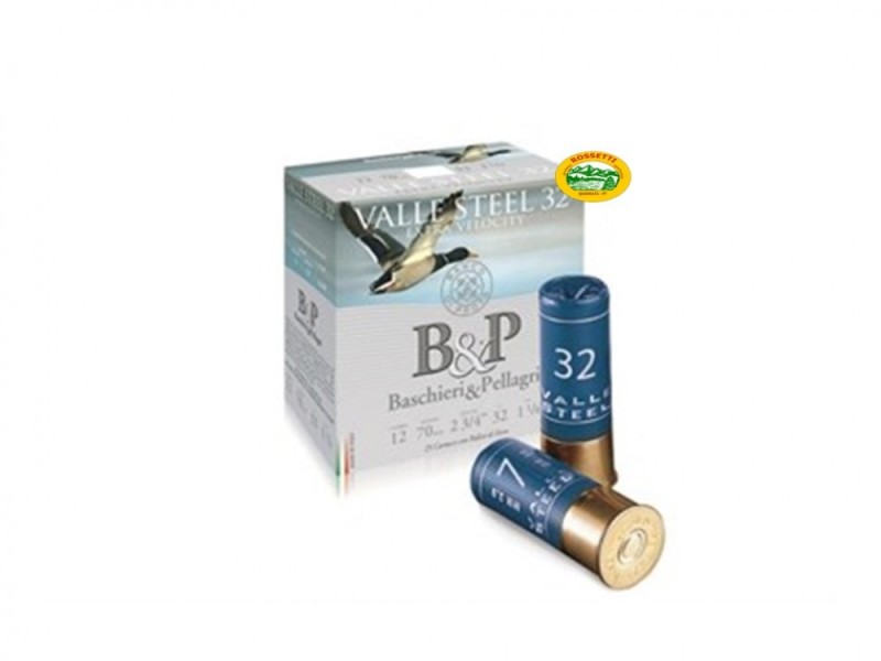 BASCHIERI & P. VALLE STEEL 32 Extra Velocity cal.12 gr.32 pb.5 senza piombo