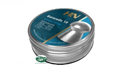 H&N SPORT Pallini BARACUDA 18 cal. 5,52mm 18,13gr 200 pezzi