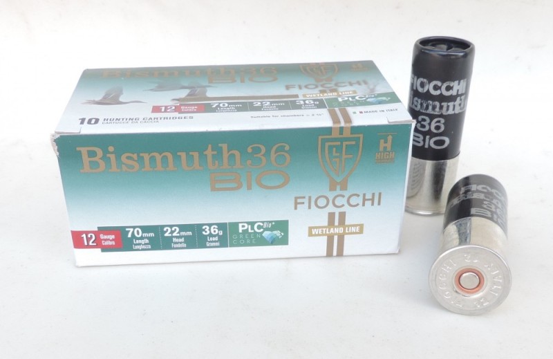 FIOCCHI BISMUTH 36 BIO cal.12 36 gr. p.5 senza piombo