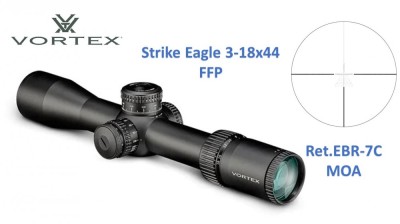 VORTEX STRIKE EAGLE 3-18X44 Ret.EBR-7C MOA