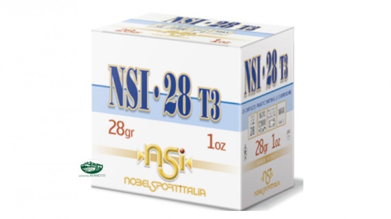 NOBEL cartucce NSI-28 T3 cal.28 gr.28 pb.7,5