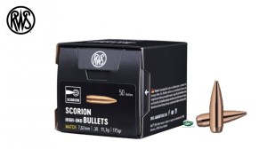 RWS Palle SCORION cal 7,62mm.(30 ) gr 175 2418599