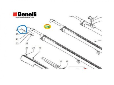 BENELLI Molla espulsore Super Black Eagle - 046M